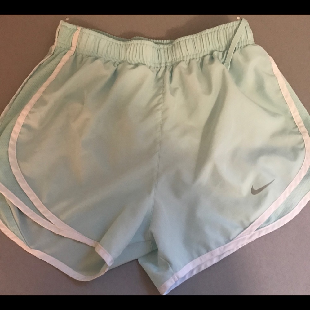 Blue nike shorts